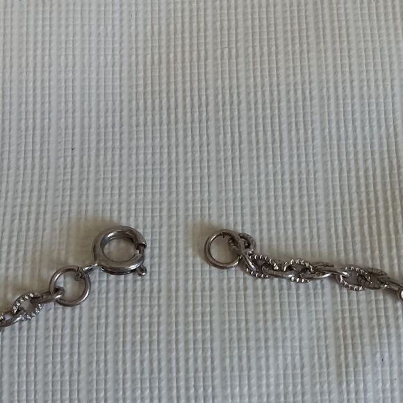 Vintage Indian Agate Claw Set Multicolored Stones Large Metal Pendant Necklace - Picture 12 of 12